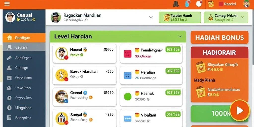 Bersaing di leaderboard melawan pemain dari seluruh dunia.