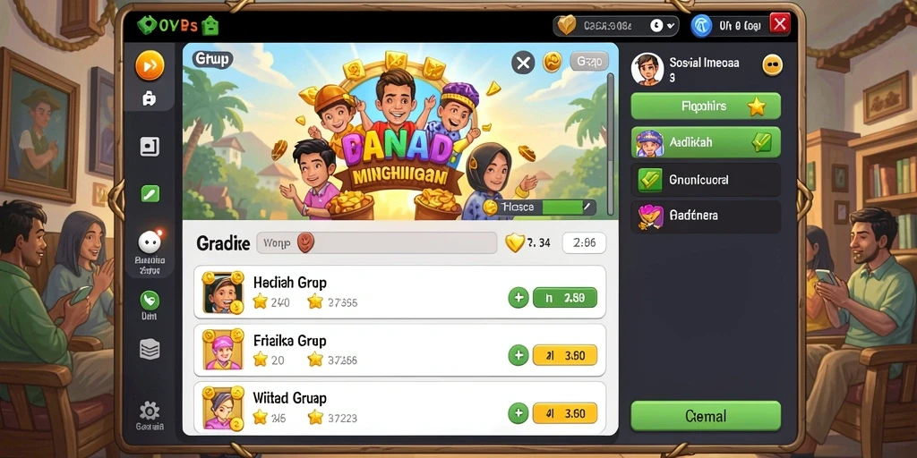 Grafik yang memukau dan desain visual yang menawan.
