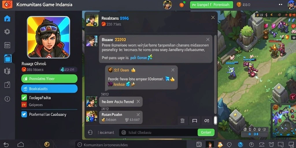 Pengalaman bermain multiplayer yang seru dan interaktif.
