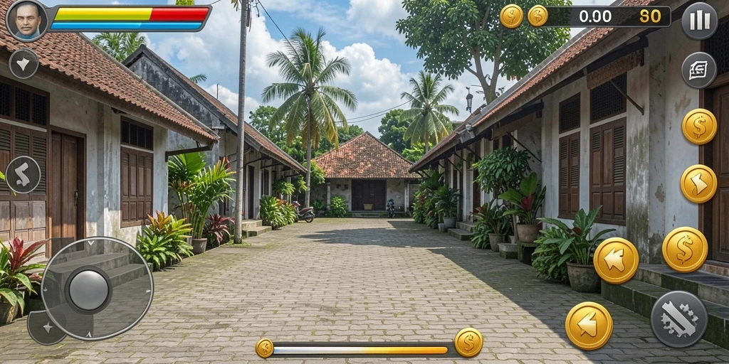 Tangkapan layar menampilkan salah satu permainan slot yang populer di JOKER11.