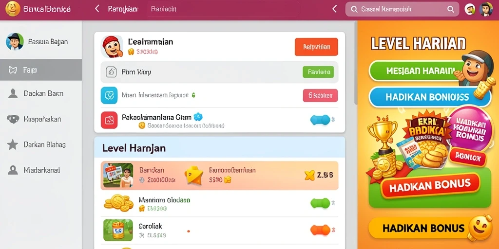 Antarmuka pengguna yang mudah dinavigasi di MARKAS789.