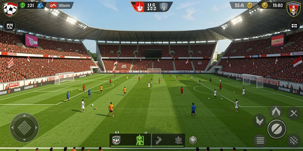 Mode multiplayer yang memungkinkan kompetisi dengan teman.