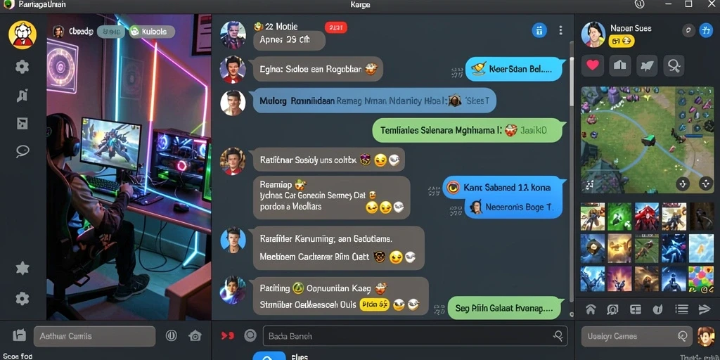 Fitur sosial untuk bermain bersama teman.