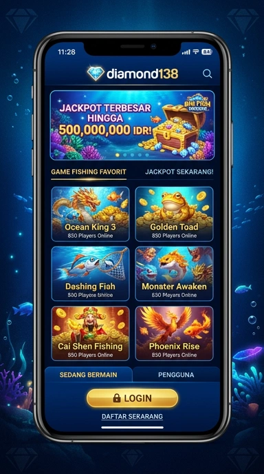 diamond138 — layar beranda